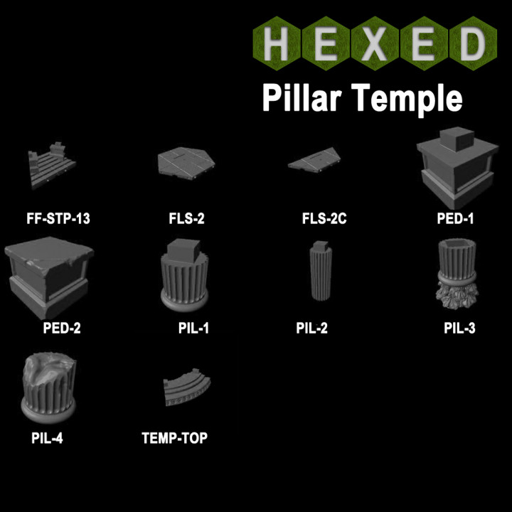 Hexed Terrain Pillared Temple image