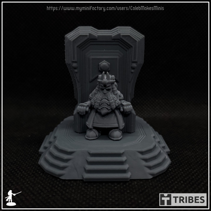 Monarch Caste - Collection [PRE-SUPPORTED] | Old Dwarves of the Mountain image