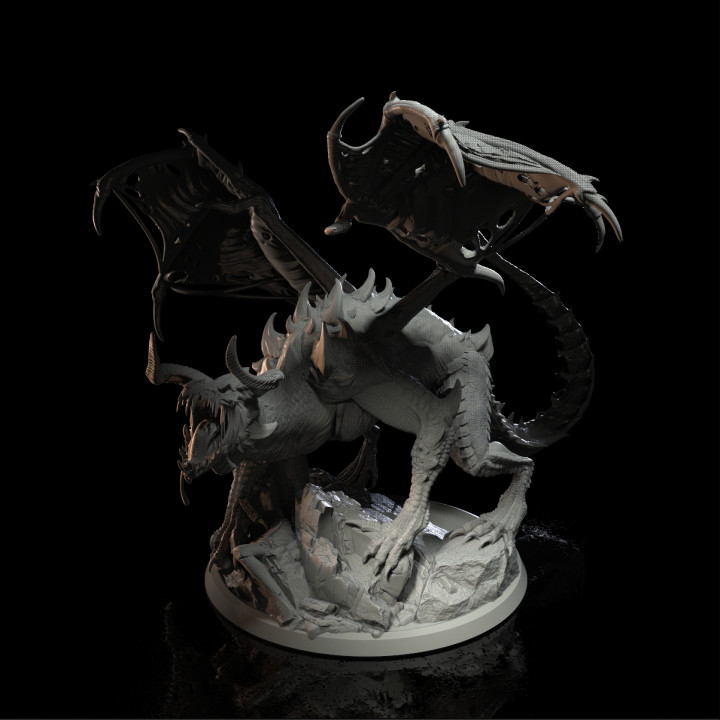 Terror Dragon of the Red Church (110mm base) image