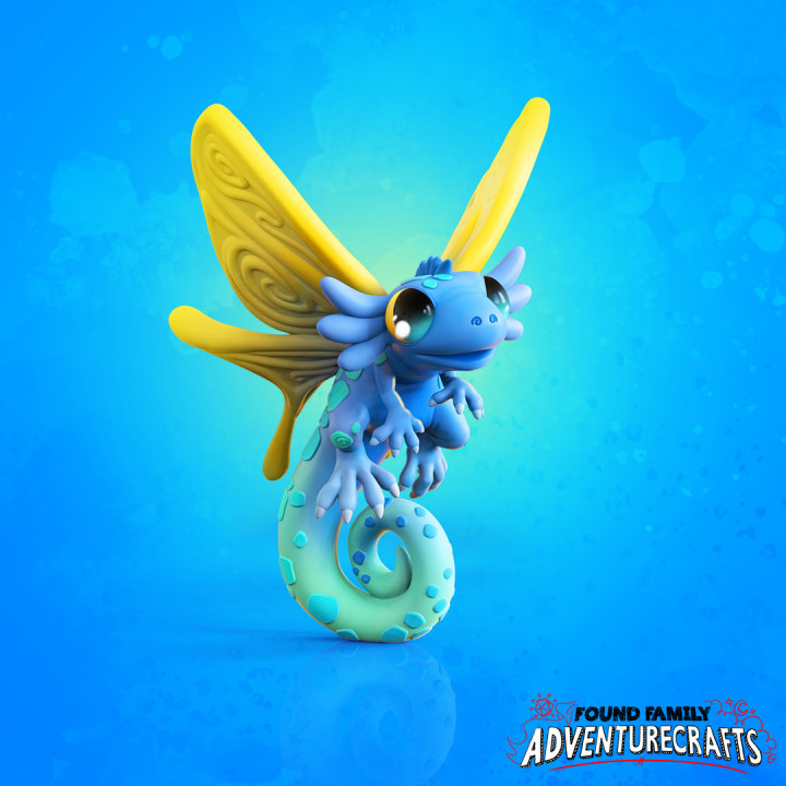 Fairy Dragon - Whimsical Fey Pseudodragon! image