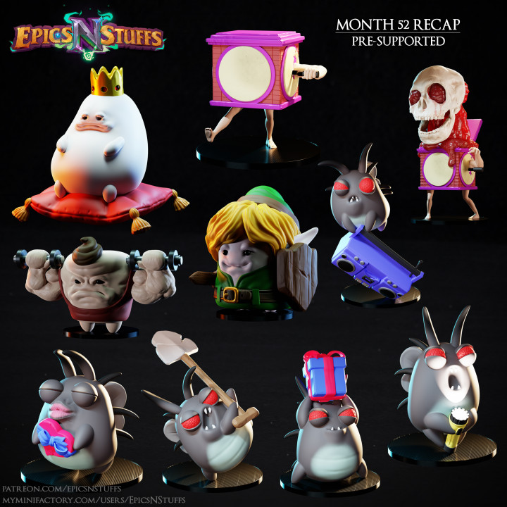 Epics 'N' Stuffs Month 52 Releases - pre-supported image