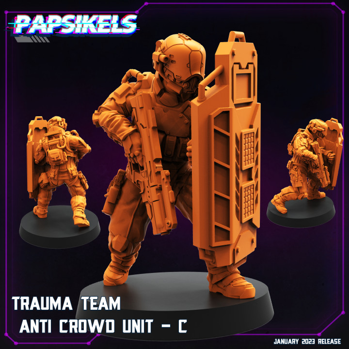 TRAUMA TEAM ANTI CROWD UNIT C