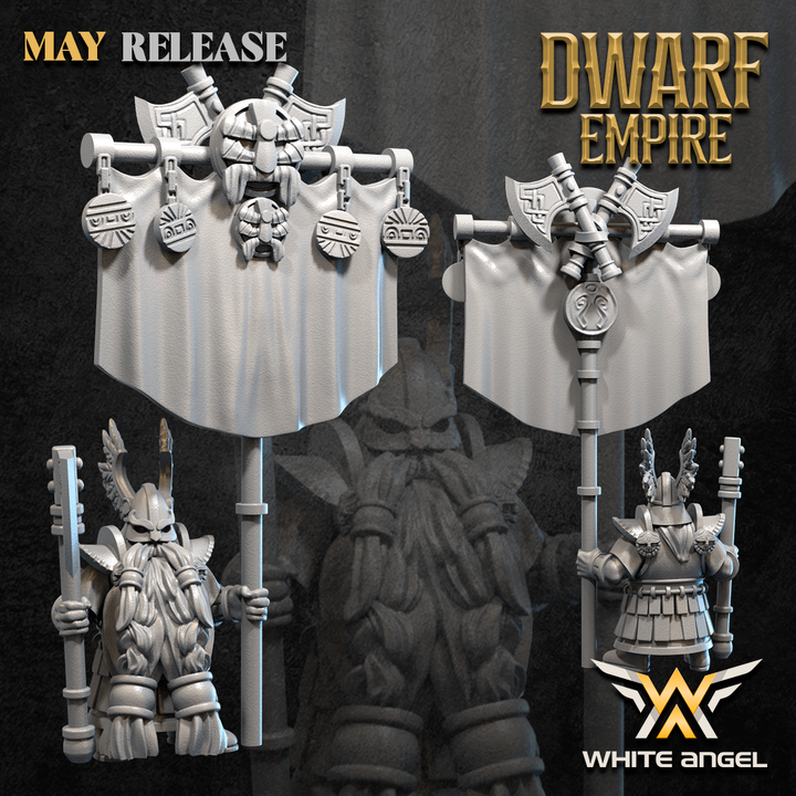 MASTER BEARD WARRIOR - DWARF EMPIRE (MAY 2024 RELEASE)