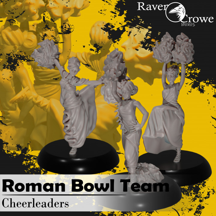 Roman Legionaries Fantasy Football Team CHEERLEADERS image