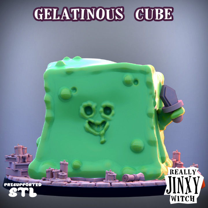 Gelatinous Cube - February Summoning image