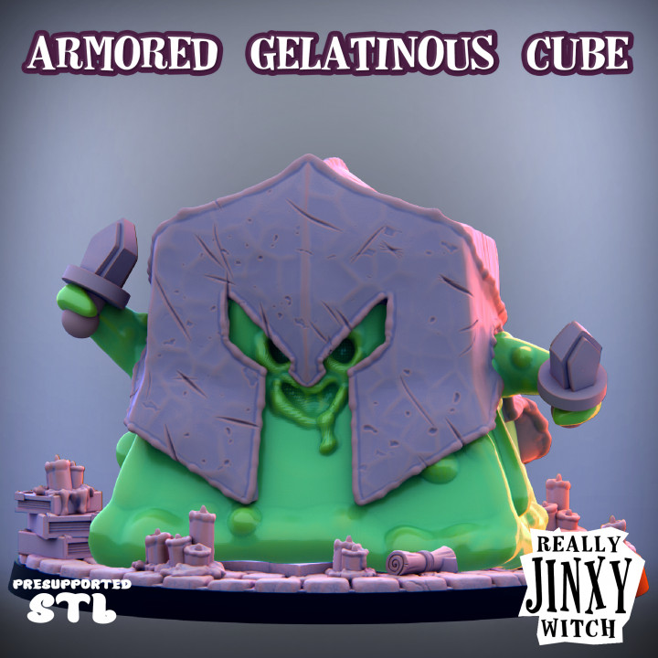 Armored Gelatinous Cube - February Transformed image