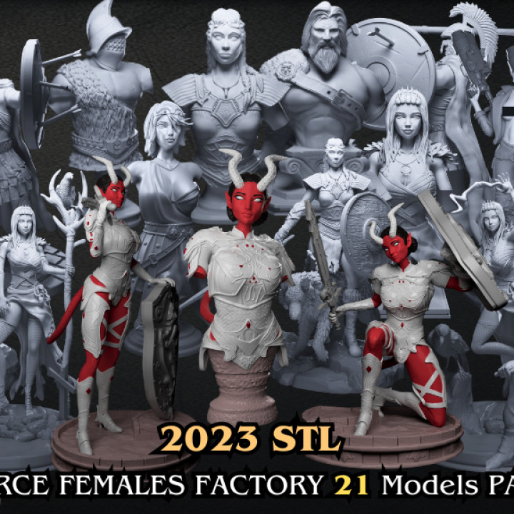 The 2023 STL Fierce Females Factory Pack! [MERCHANT] image