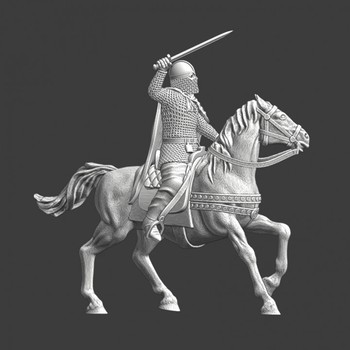 Mounted Viking Lord - Wargaming Commander