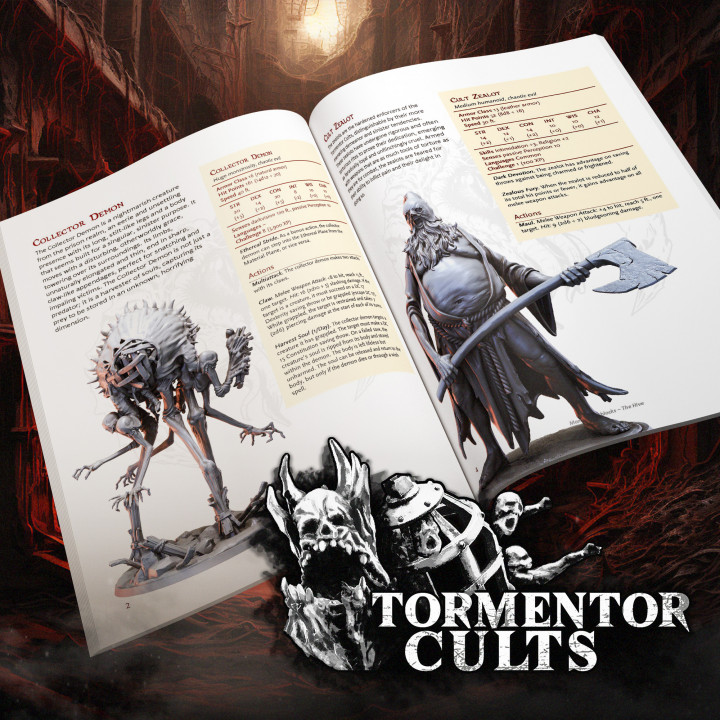 Tormentor Cults Part Two: 5E Statblocks image