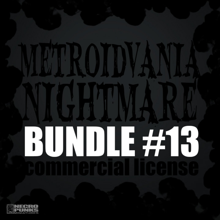 COMMERCIAL LICENSE - BUNDLE#13 - METROIDVANIA NIGHTMARE image