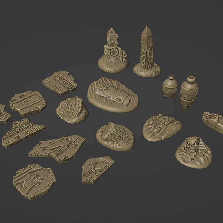 Undead Egyptian Basing Bits and Scatter image