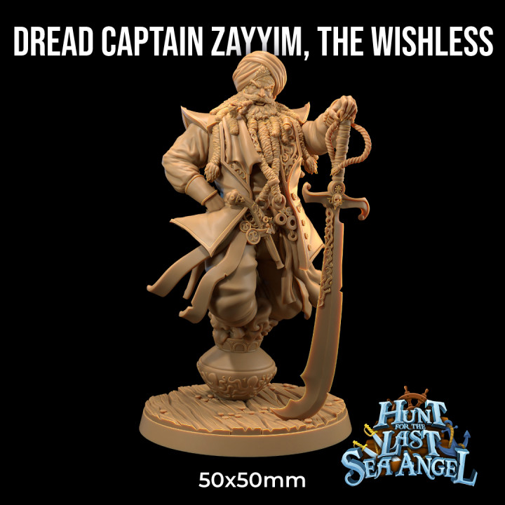 Dread Captain Zayyim, The Wishless | PRESUPPORTED | Hunt for The Last Sea Angel image