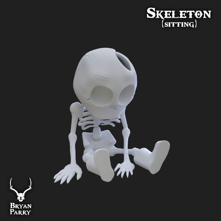 Skeleton (sitting)