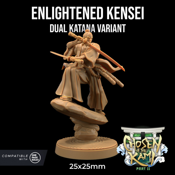 Enlightened Kensei | PRESUPPORTED | Chosen of the Kami Pt. II image