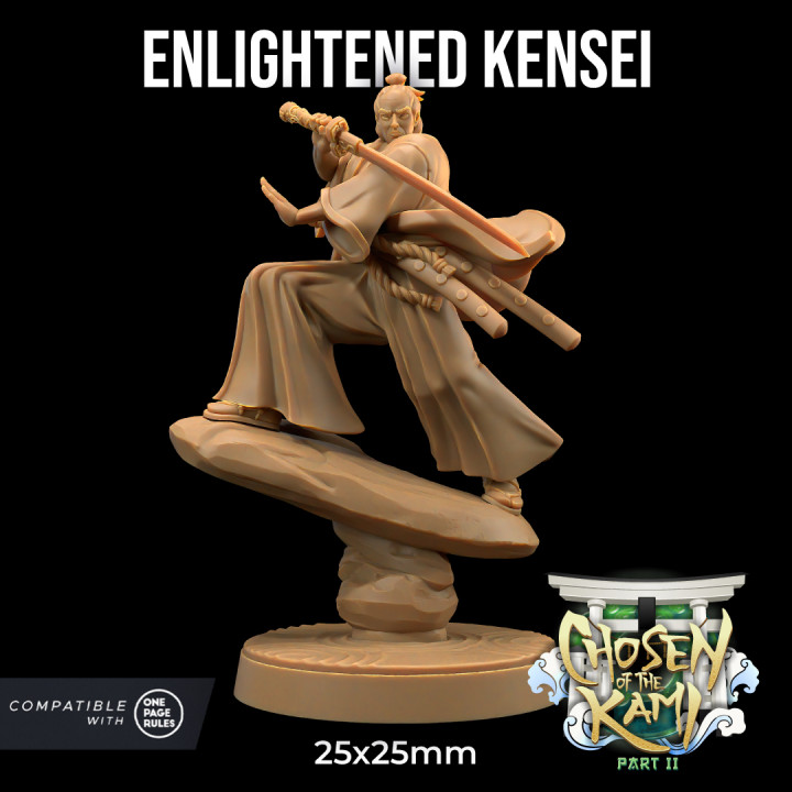Enlightened Kensei | PRESUPPORTED | Chosen of the Kami Pt. II image