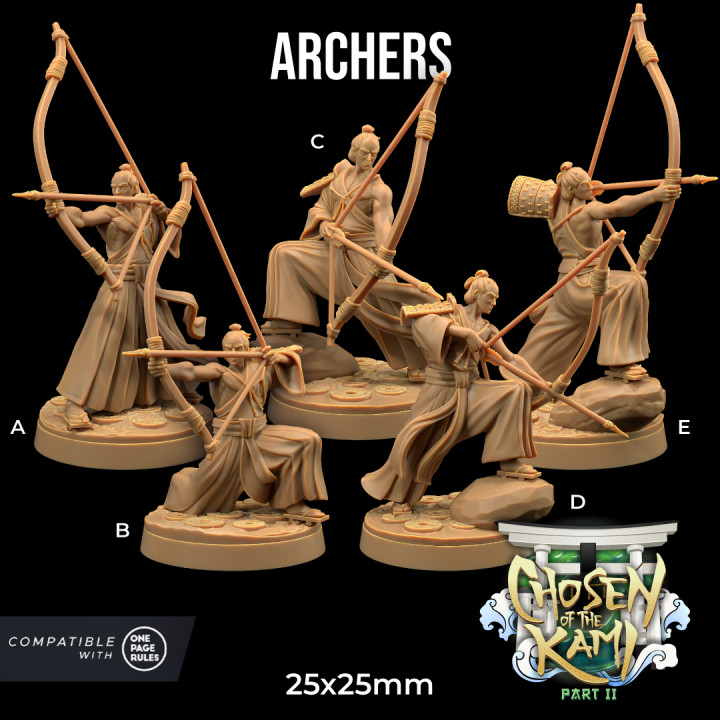 Archers | PRESUPPORTED | Chosen of the Kami Pt. II image