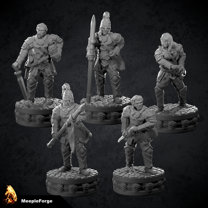 City Guard Agents for Lords Of Waterdeep