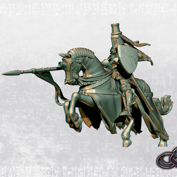 Navarresse Lord Knight on Horse image