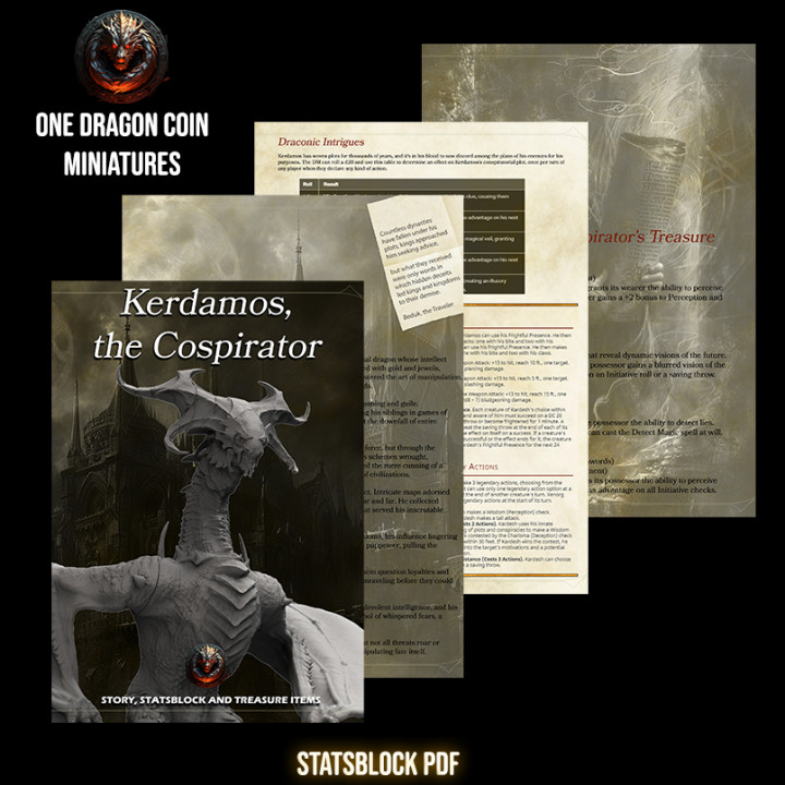 Kerdamos, the Cospirator Dragon image