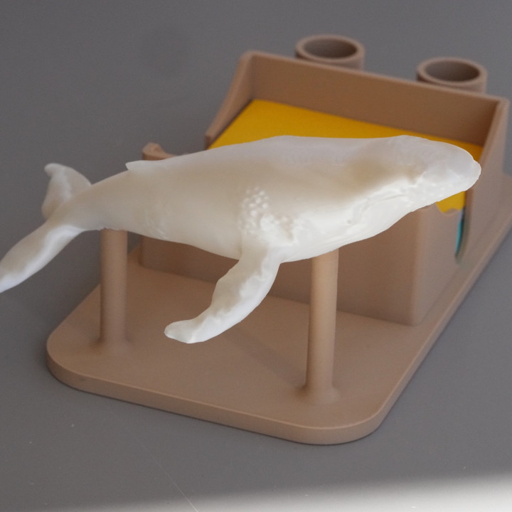 Whale Post-It dispenser image