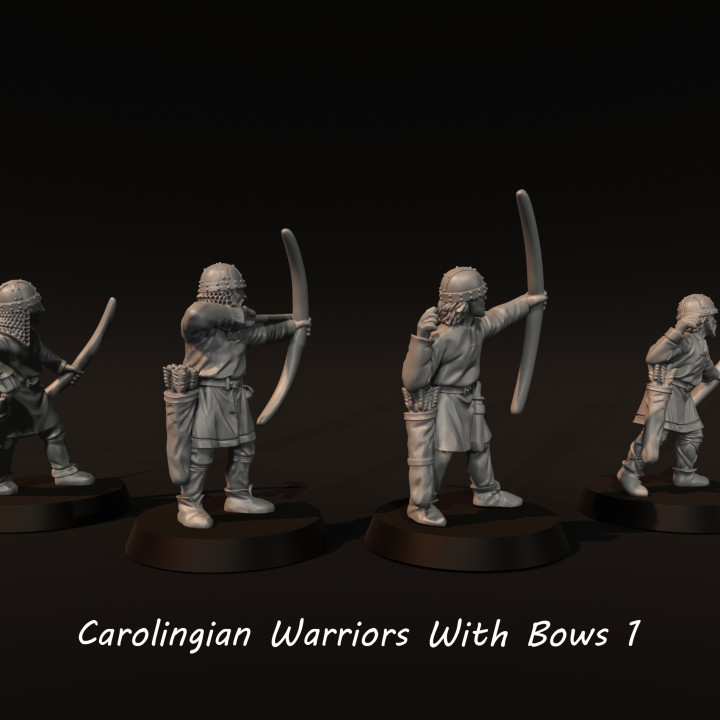 Carolingian Warriors With Bows 1 image