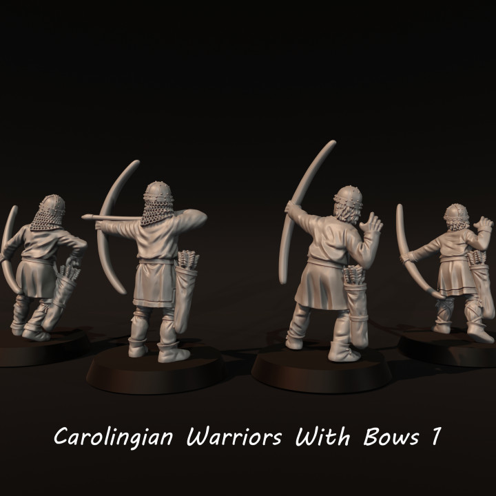 Carolingian Warriors With Bows 1 image