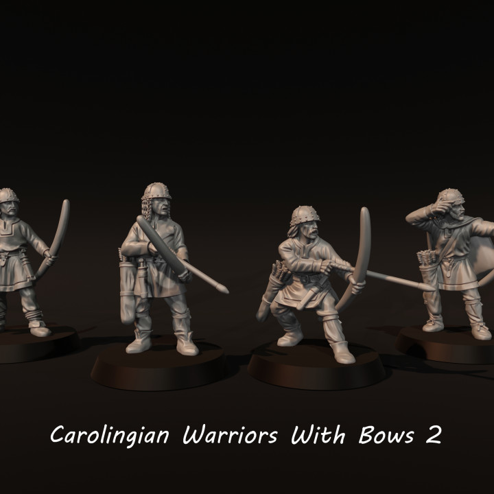 Carolingian Warriors With Bows 2 image
