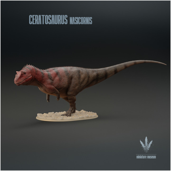 Ceratosaurus nasicornis : The Horned Lizard image