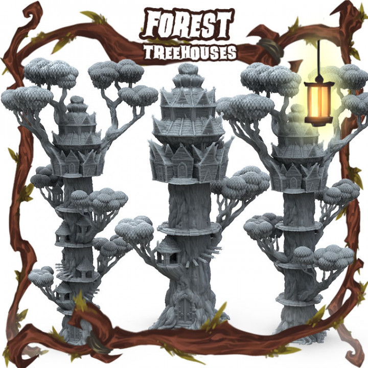 KICKSTARTER ending now - Garden Fable: Forest Treehouse Set image