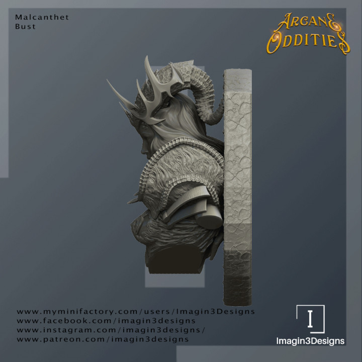Malcanthet Bust
