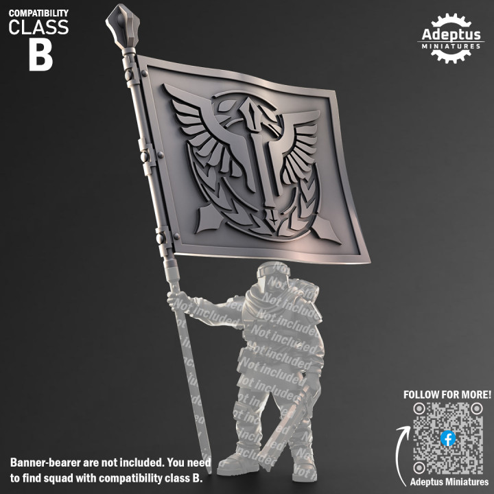 Banners - Design Option 2. Imperial Guard. Compatibility Class B. image