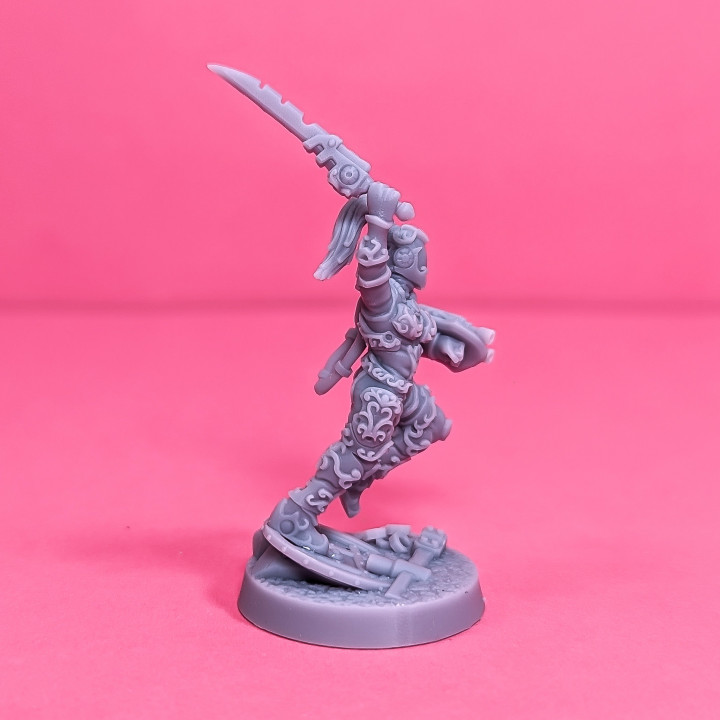 3D Printable Dark Spire Hunters x4 by Print Minis