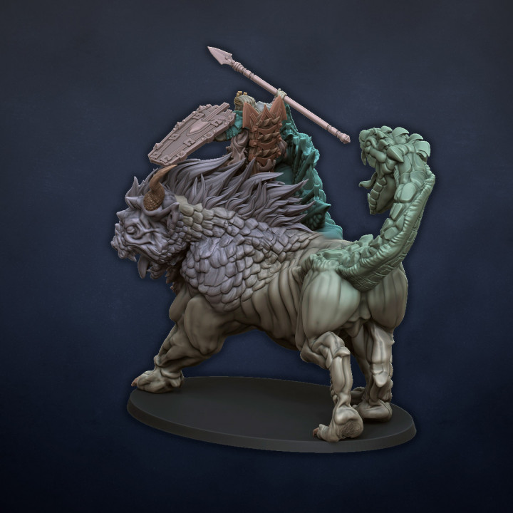 Barbarian King on Chimera image