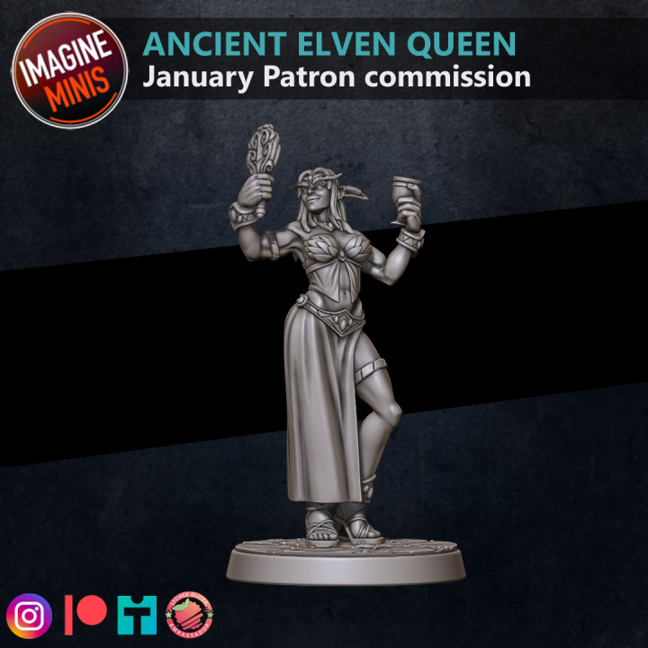 Loyalty Reward 03 Months - Ancient Elven Queen