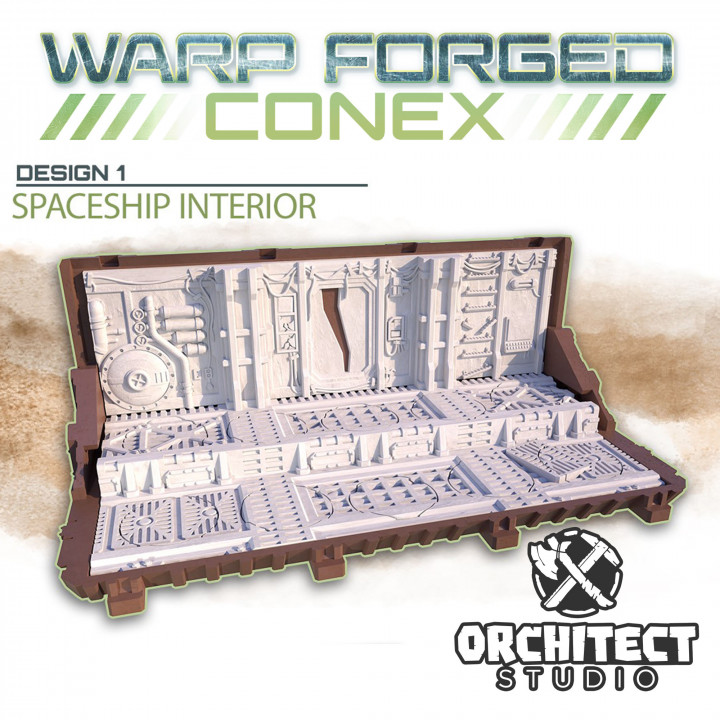 Warp Forged Conex | Spaceship Single Design image