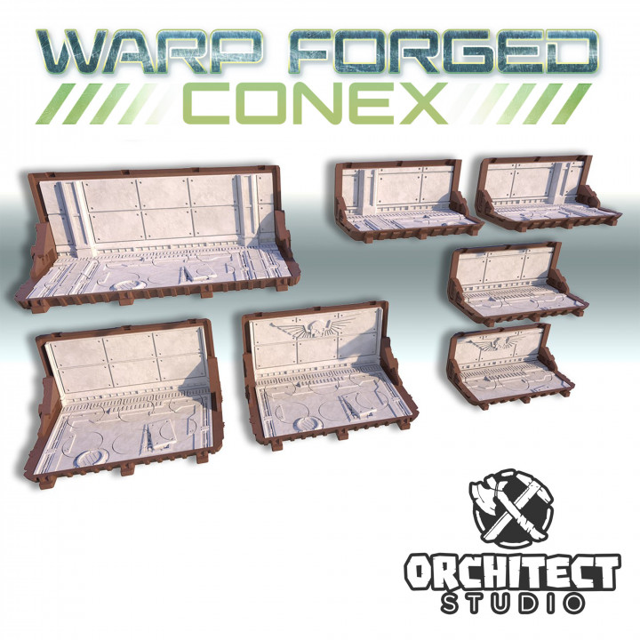 Warp Forged Conex | Shrine Wall Single Design image