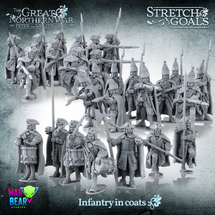 Stretch Goals - GNW Infantry with capes