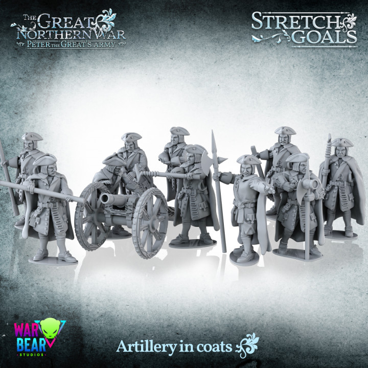 Stretch Goals - GNW Artillery with capes image