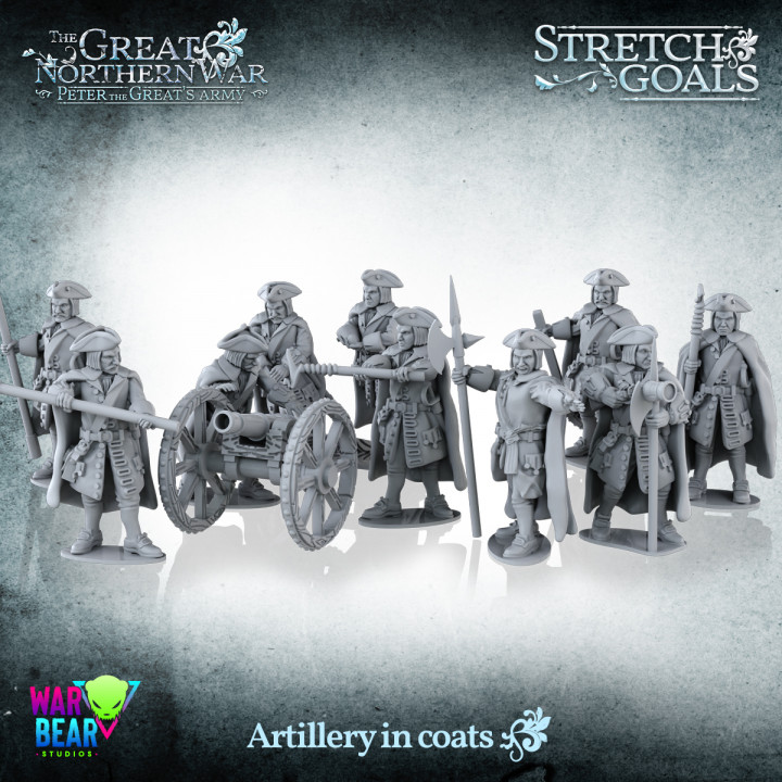 Stretch Goals - GNW Artillery with capes