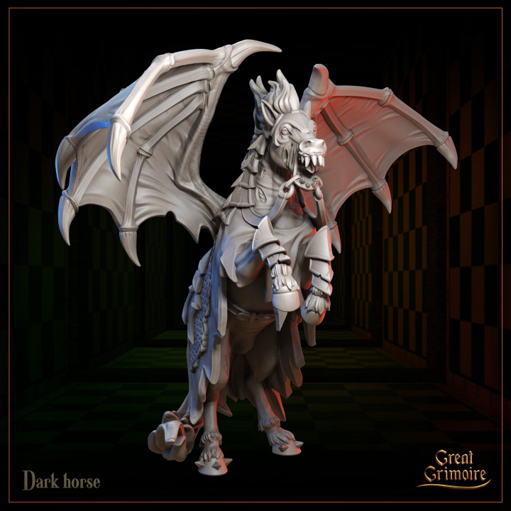 Dark horse image