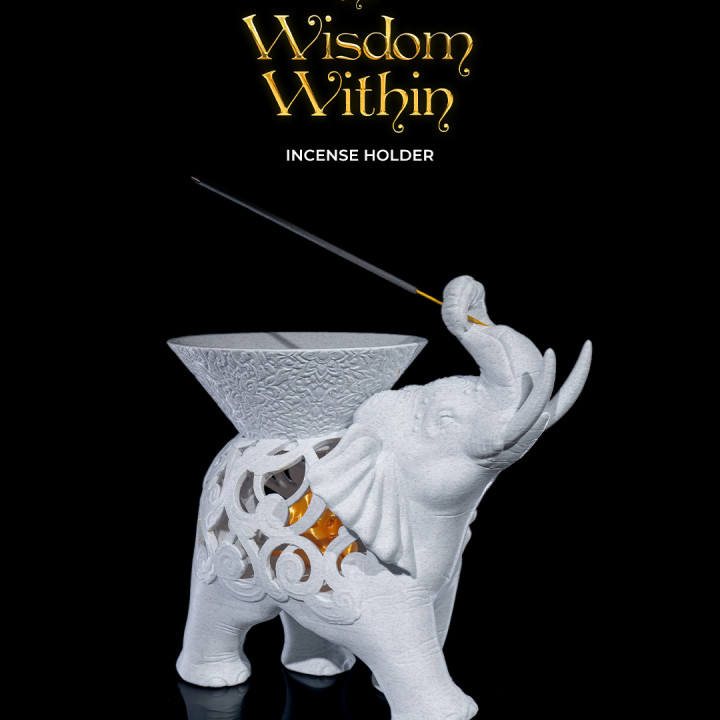 The Wisdom Within Incense Holder