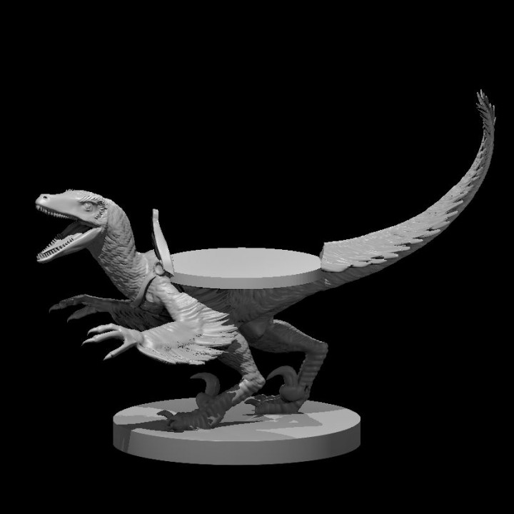 Deinonychus Mount with Small Mini Slot