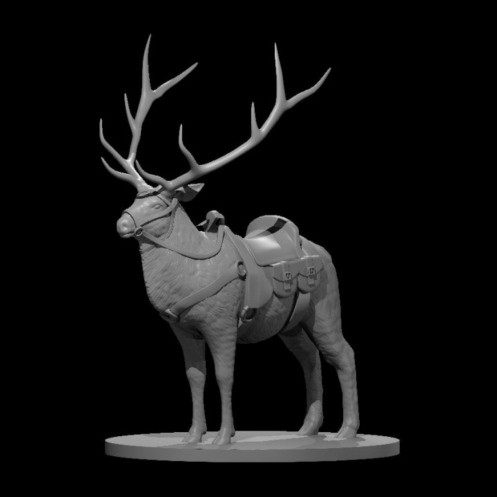 Elk Mount with and without mini slot
