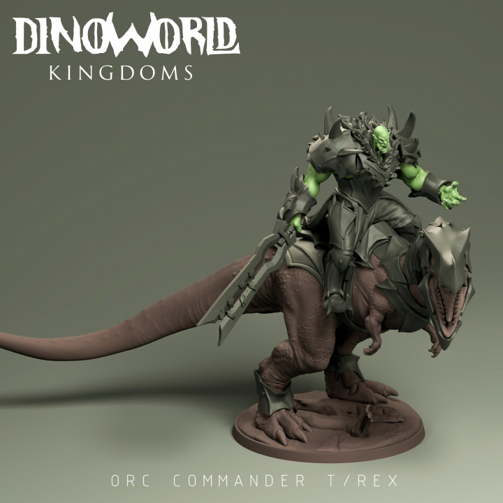 Orc commander T rex mount image
