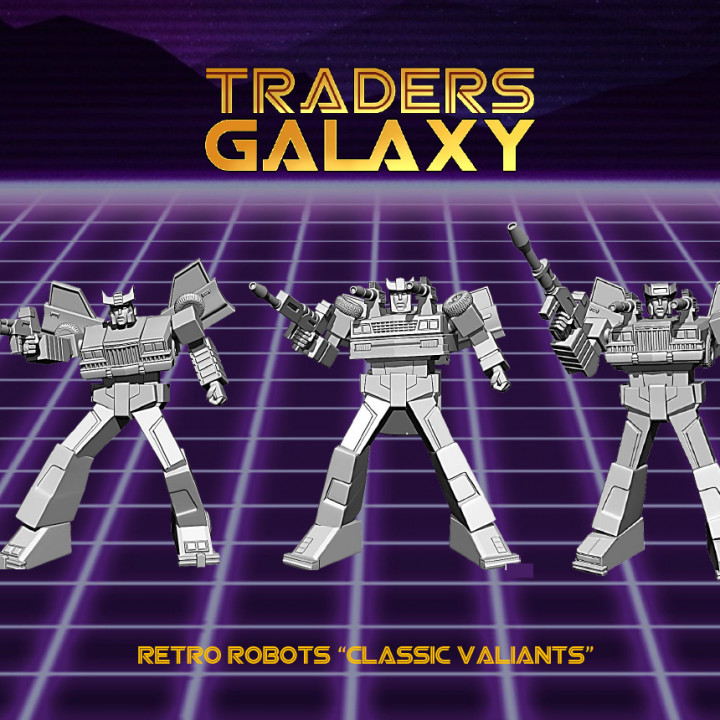 Retro Robot - Classic Valiants image