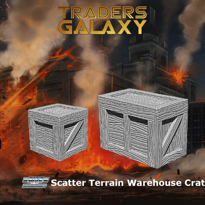 Terrain - Streetscape - Warehouse Crates