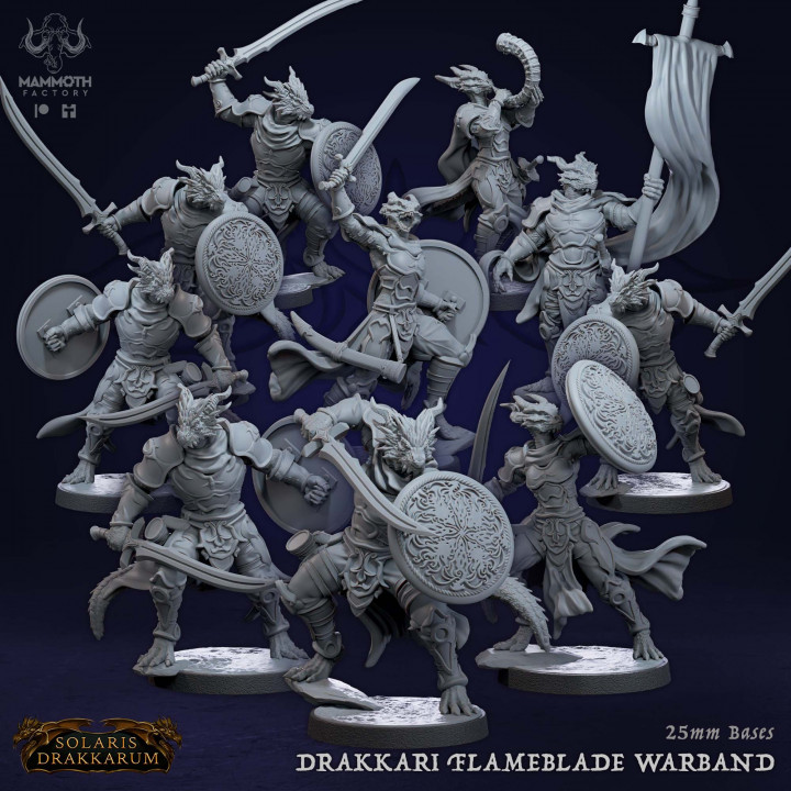 Drakkari Flamebaldes Warband image