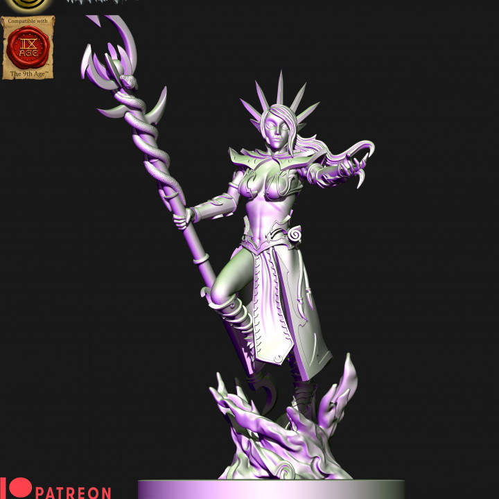 Dark elves sorceress 2