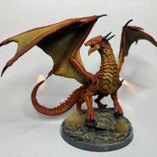 Picture of print of Ethyrion, Young Storm Dragon