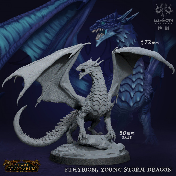 Ethyrion, Young Storm Dragon image